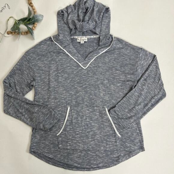 Koolaburra By UGG blue hooded Soft Slub Sz M - Picture 4 of 5